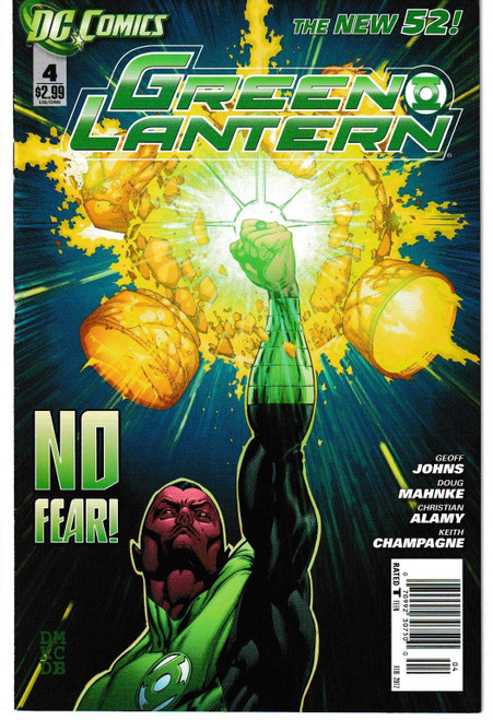 GREEN LANTERN (2011) #04 NEWSSTAND EDITION (DC 2012)