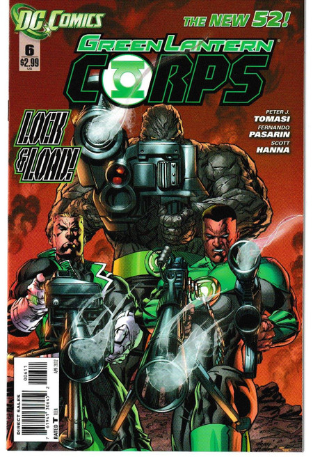 GREEN LANTERN CORPS (2011) #06 (DC 2012)