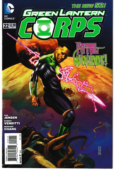 GREEN LANTERN CORPS (2011) #22 (DC 2013)