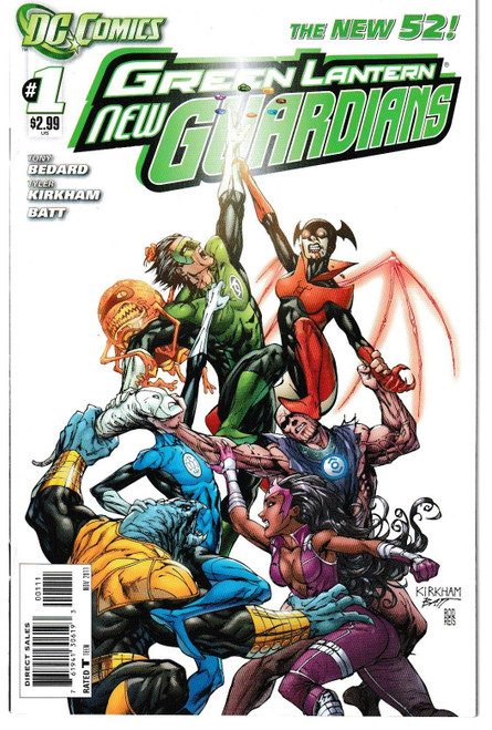 GREEN LANTERN NEW GUARDIANS #01 (DC 2011)