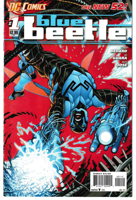 BLUE BEETLE (2011) #01 2ND PRINT (DC 2011)