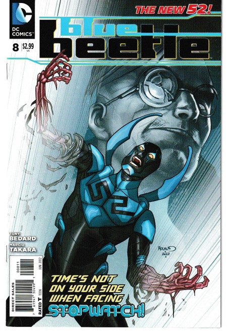 BLUE BEETLE (2011) #08 (DC 2012)