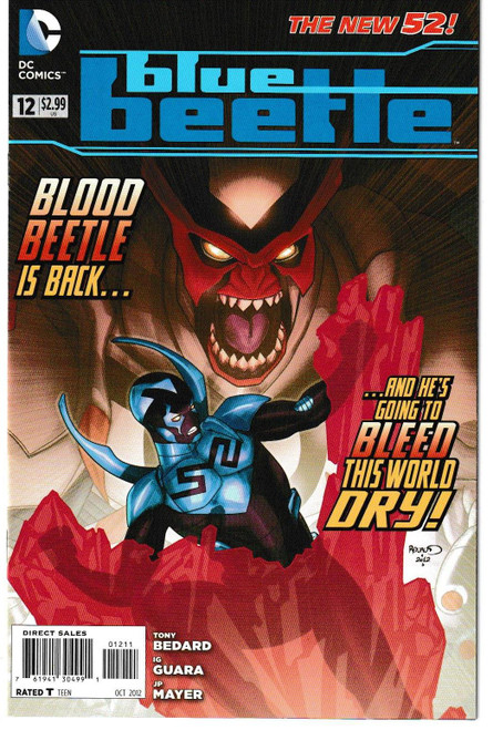 BLUE BEETLE (2011) #12 (DC 2012)