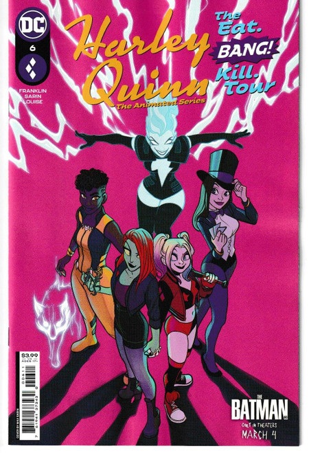 HARLEY QUINN THE ANIMATED SERIES THE EAT BANG KILL TOUR #6 (OF 6) CVR A (DC 2022) "NEW UNREAD"