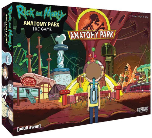 RICK AND MORTY ANATOMY PARK TILE GAME