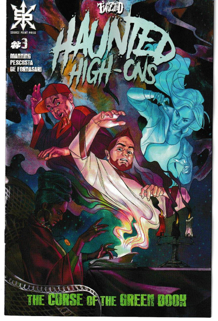 TWIZTID HAUNTED HIGH ONS CURSE OF GREEN BOOK #3 (OF 4) CVR B (SOURCE POINT PRESS 2022) "NEW UNREAD"