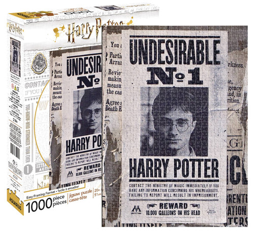 HARRY POTTER UNDESIRABLE 1000 PIECE PUZZLE