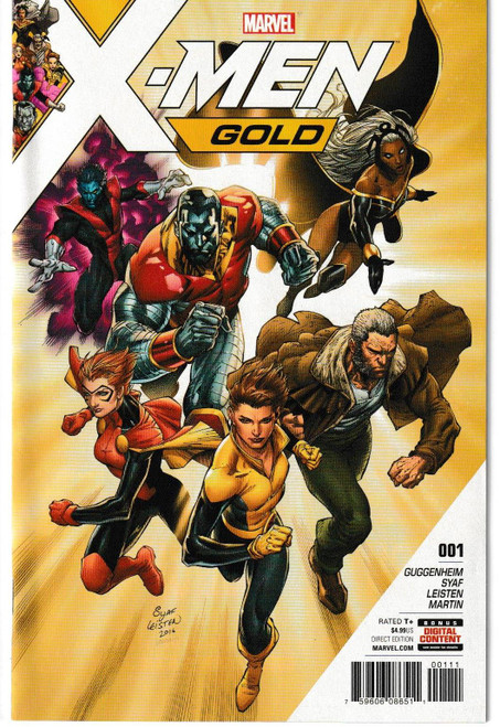 X-MEN GOLD #01 (MARVEL 2017)