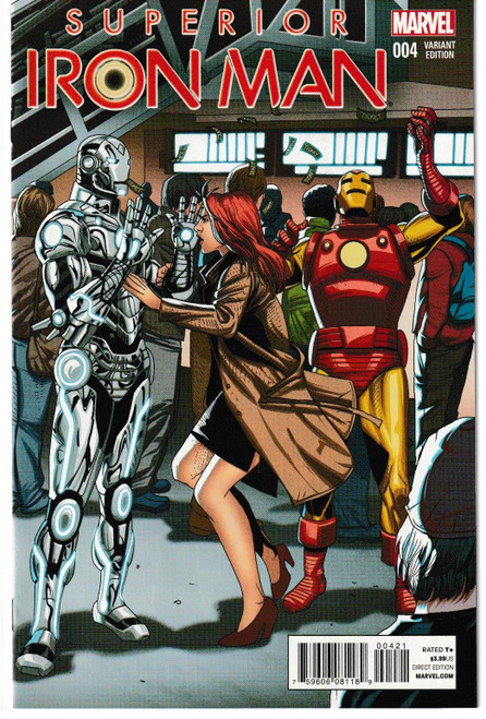 SUPERIOR IRON MAN #4 VAR (MARVEL 2015)