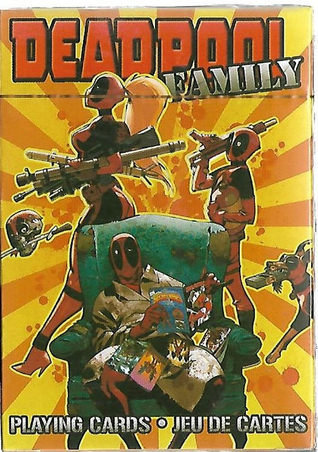 DEADPOOL FAMILY PLAYING CARDS
