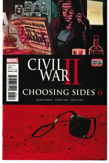 CIVIL WAR II CHOOSING SIDES #6 (OF 6) (MARVEL 2016) "NEW UNREAD"