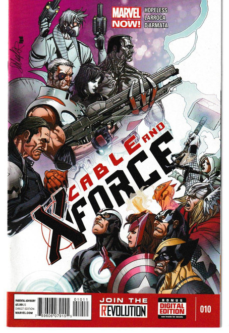 CABLE AND X-FORCE #10 (MARVEL 2013)