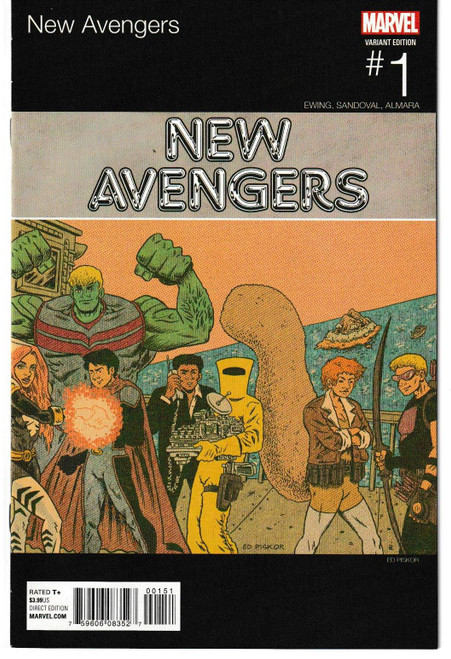 NEW AVENGERS (2015) #01 HIP HOP VAR (MARVEL 2015) "NEW UNREAD"