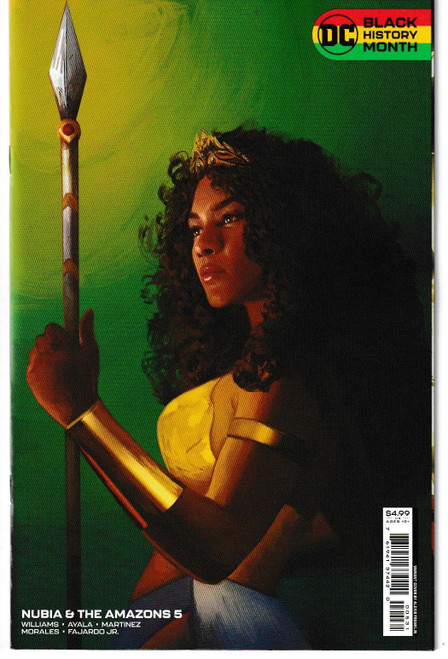 NUBIA AND THE AMAZONS #5 (OF 6) CVR C (DC 2022) "NEW UNREAD"