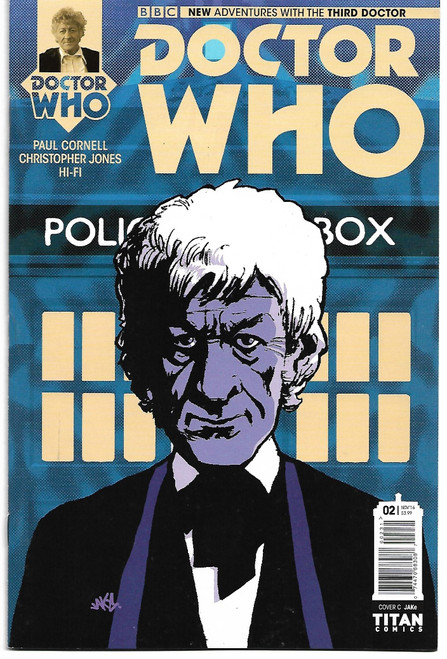 DOCTOR WHO 3RD DOCTOR #2 CVR C (TITAN 2016)