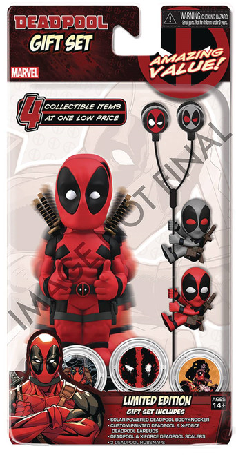 MARVEL HEROES DEADPOOL LIMITED EDITION GIFT SET