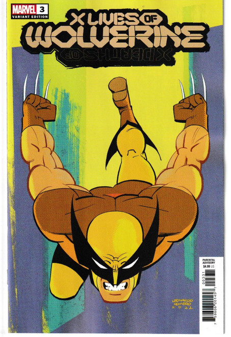 X LIVES OF WOLVERINE #3 ANIMATION STYLE VAR (MARVEL 2022) "NEW UNREAD"