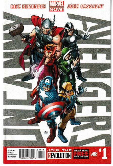 UNCANNY AVENGERS (2012) #01 (MARVEL 2012)