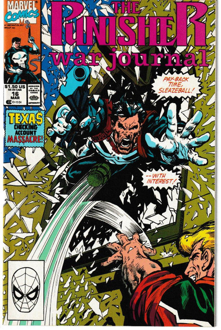 PUNISHER WAR JOURNAL #16 (MARVEL 1990)