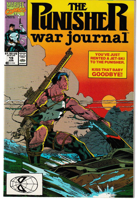 PUNISHER WAR JOURNAL #19 (MARVEL 1990)