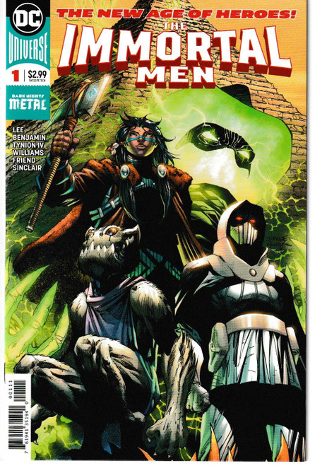 IMMORTAL MEN #1 (DC 2018) "NEW UNREAD"