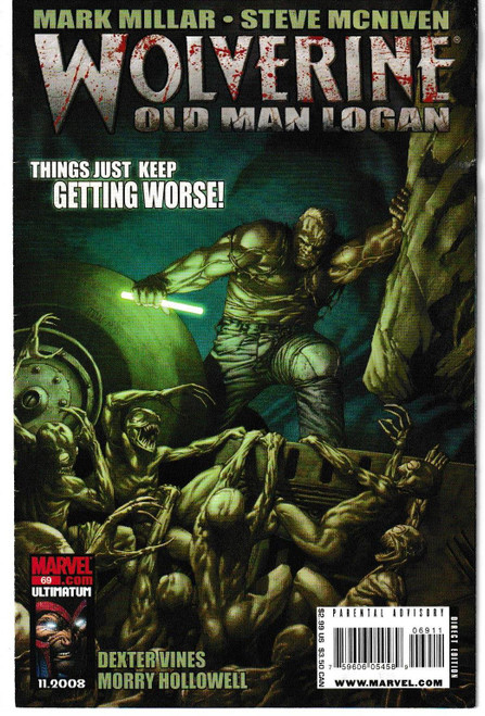 WOLVERINE (2003) #69 (MARVEL 2009) MOISTURE SOAKED
