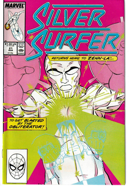 SILVER SURFER (1987) #021 (MARVEL 1989)