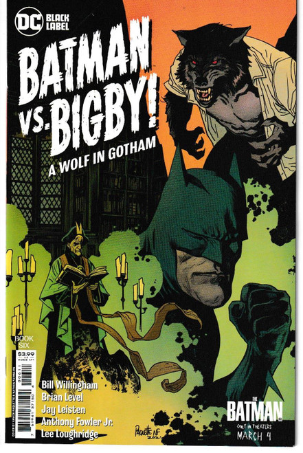 BATMAN VS BIGBY A WOLF IN GOTHAM #6 (OF 6) (DC 2022) "NEW UNREAD"