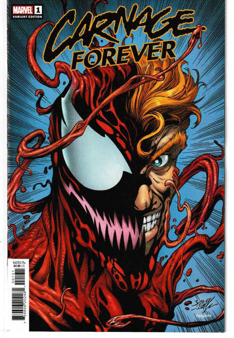 CARNAGE FOREVER #1 BAGLEY VAR (MARVEL 2022) "NEW UNREAD"