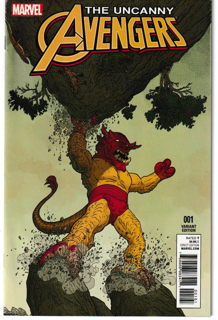 UNCANNY AVENGERS (2015-2) #01 DARROW KIRBY MONSTER VAR (MARVEL  2015) "NEW UNREAD"