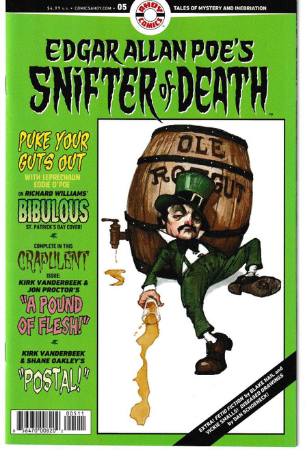 EDGAR ALLAN POES SNIFTER OF DEATH #5 (OF 6) (AHOY 2022) "NEW UNREAD"