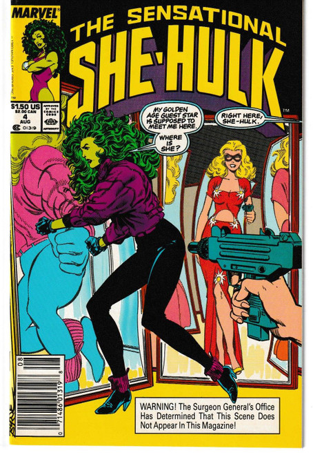 SENSATIONAL SHE-HULK #04 (MARVEL 1989) C2