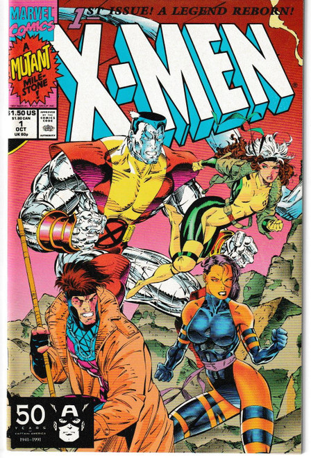 X-MEN (1991) #001B (MARVEL 1991) GAMBIT & ROGUE