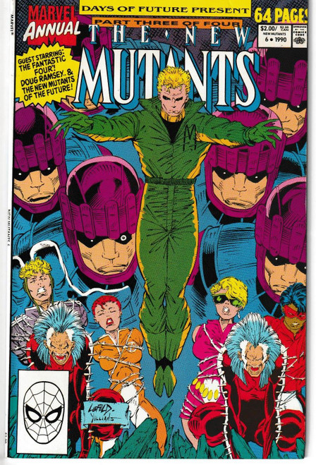 NEW MUTANTS (1983) ANNUAL #6 (MARVEL 1990)