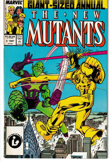 NEW MUTANTS (1983) ANNUAL #3 (MARVEL 1987)