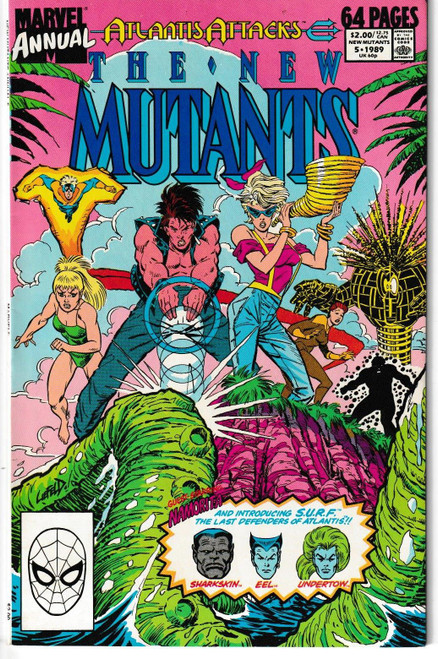 NEW MUTANTS (1983) ANNUAL #5 (MARVEL 1989)