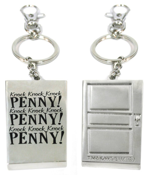 THE BIG BANG THEORY KNOCK PENNY SNAP KEYCHAIN