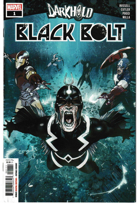 DARKHOLD BLACK BOLT #1 (MARVEL 2021) C2 "NEW UNREAD"