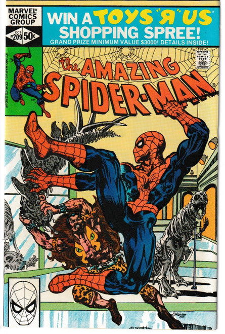 AMAZING SPIDER-MAN #209 (MARVEL 1980)