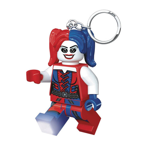 LEGO HARLEY QUINN KEYCHAIN LED LITE