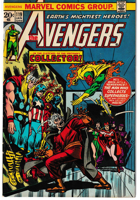 AVENGERS #119 (MARVEL 1974) C2