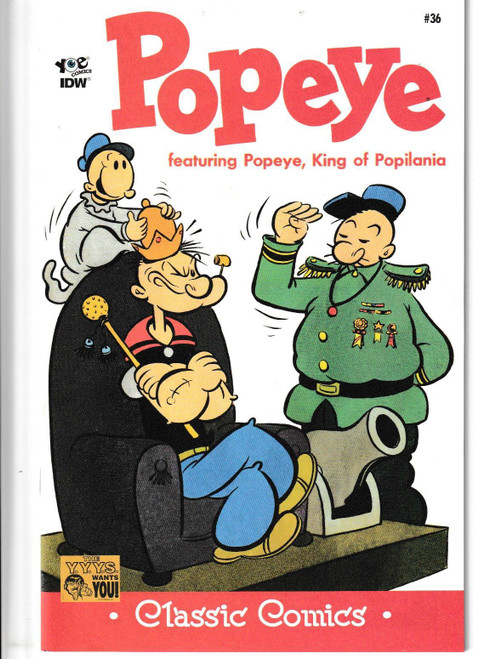 POPEYE CLASSICS ONGOING #36 (IDW 2015) "NEW UNREAD"