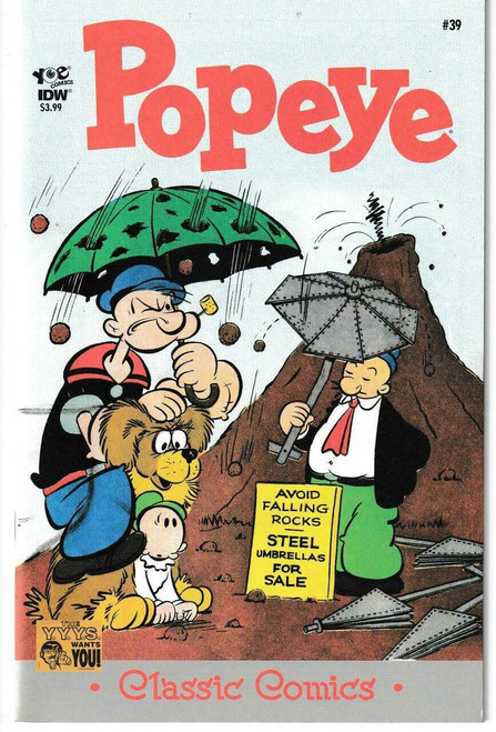 POPEYE CLASSICS ONGOING #39 (IDW 2015) "NEW UNREAD"