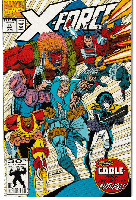 X-FORCE #008 (MARVEL 1992)
