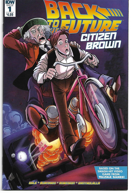 BACK TO THE FUTURE CITIZEN BROWN #1 (OF 5)  (IDW 2016)