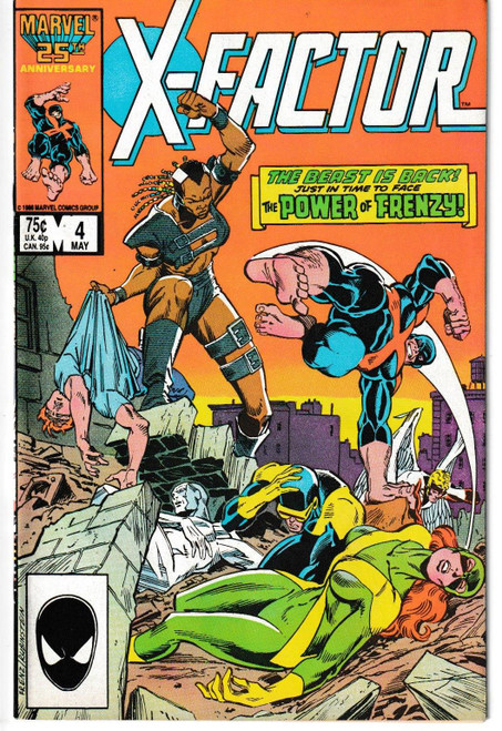 X-FACTOR #004 (MARVEL 1986)