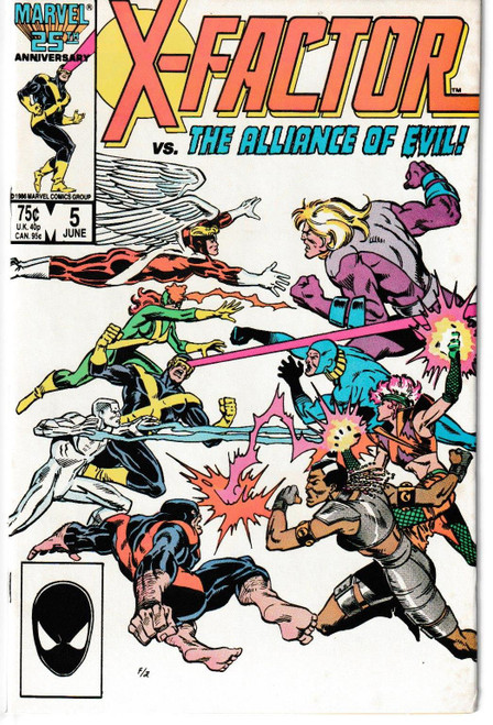 X-FACTOR #005 (MARVEL 1986)