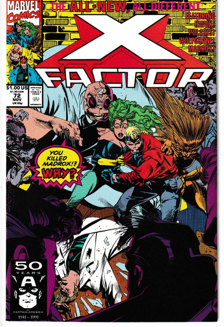 X-FACTOR #072 (MARVEL 1991)