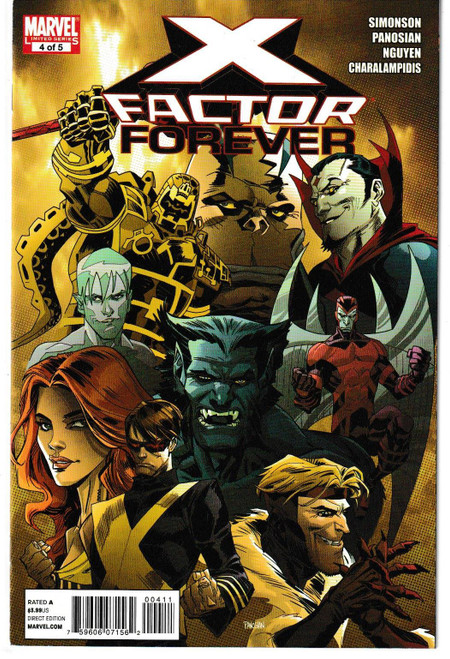X-FACTOR FOREVER #4 (MARVEL 2010)