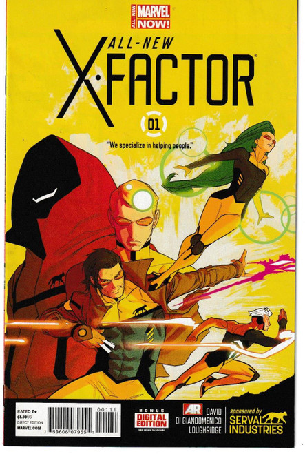 ALL NEW X-FACTOR #01 (MARVEL 2014)